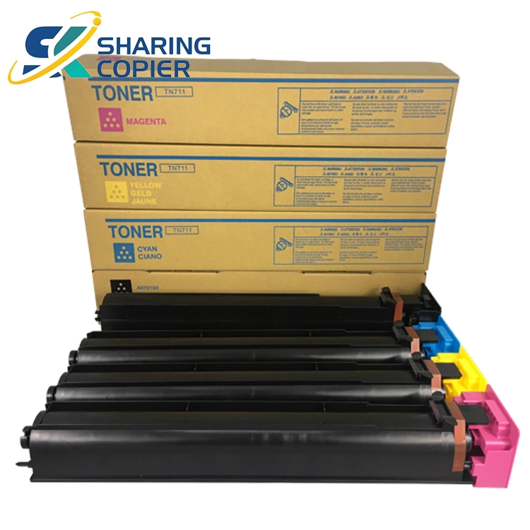 Factory Price Compatible Tn711 Toner Cartridge Forbizhub C654 754