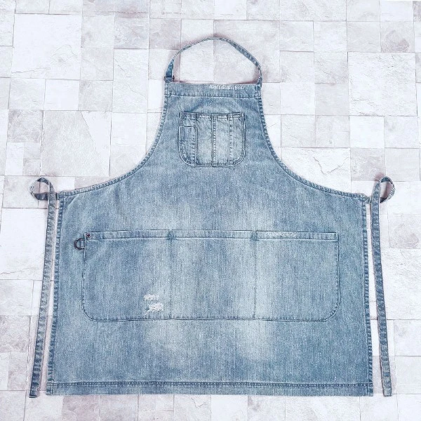 New Designer Cotton Washed Denim Workwear Apron Work Clothes (RS-170304)