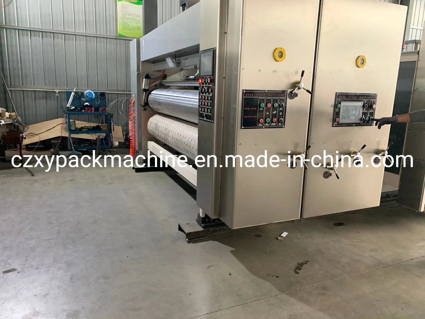 High quality/High cost performance Corrugated Cardboard Paperboard Carton Box Flexo Automatic Feeding Printer Rotary Slotter and Die Cutter