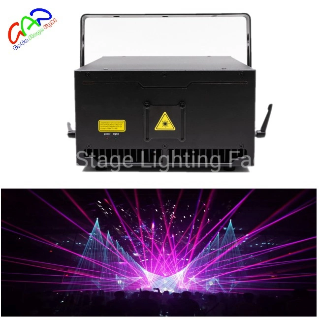 8 Augen RGB Logo Animation Muster Laser Beleuchtung Show Machine Dekorative weiße LED-Laserlichter für Disco Night Club