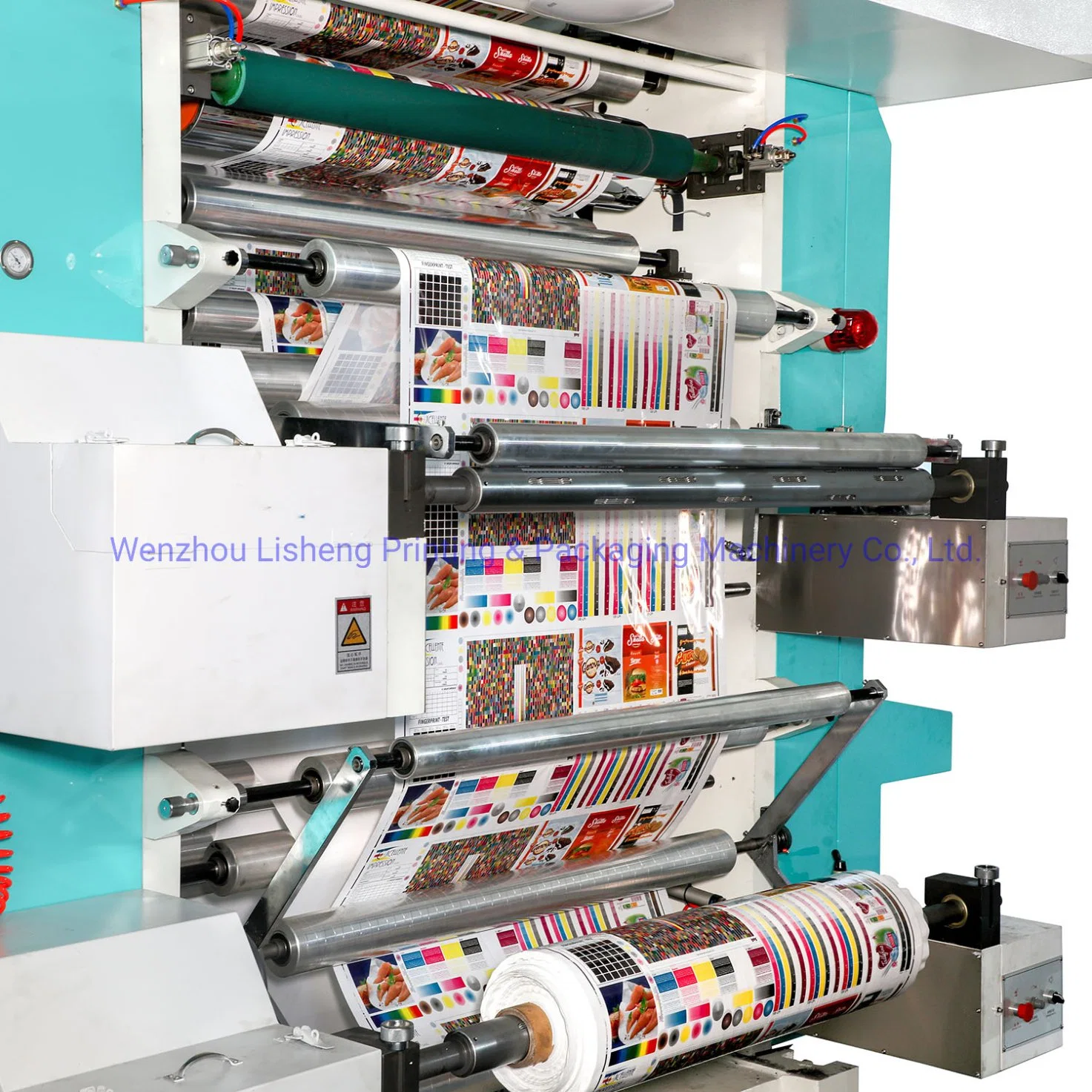 Kraft Paper Food Package Central Impression Ci Flexo Printing Machine