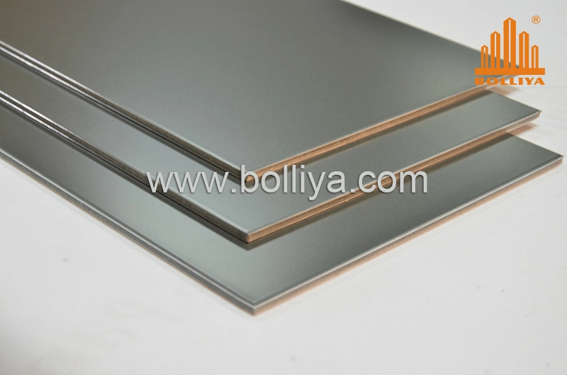 Silver Brush Hairline Brushed Acm Signage Material for Sign Writing