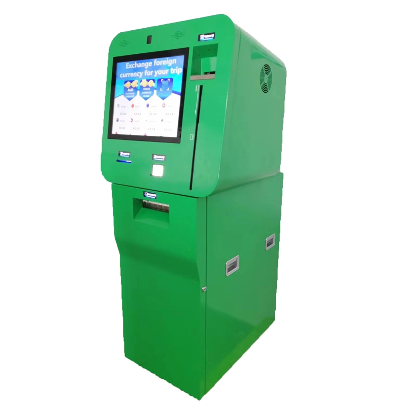 Btc ATM del pago de facturas de la pantalla táctil quiosco Cryptocurrency Máquina Exchange