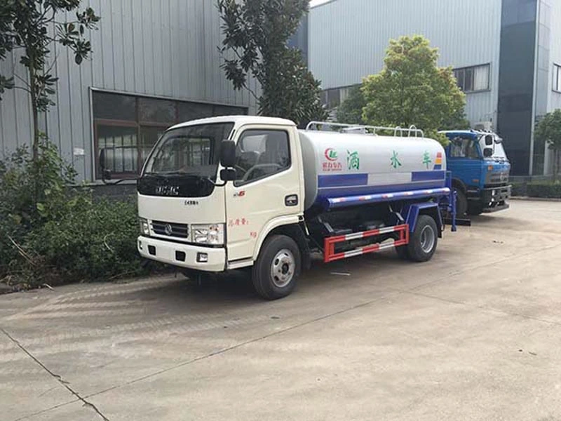 Dongfeng Dlk Right Hand Drive 120HP 5000liters Tank Water Truck