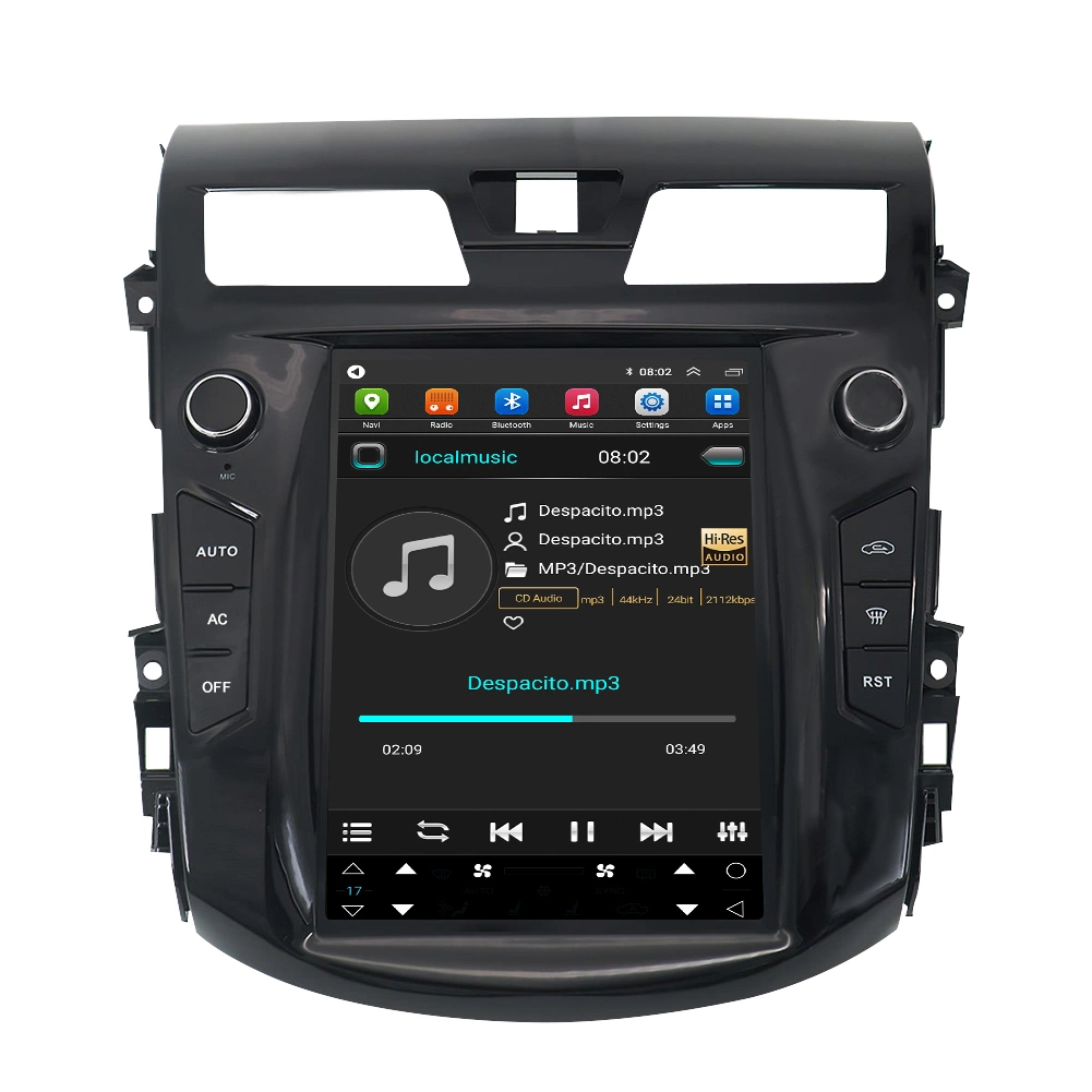 2 DIN Car Stereo Multimedia Player for Nissan Teana 2013 نظام الملاحة GPS سعة 4+64 جيجابايت لعام 2014 لعام 2016