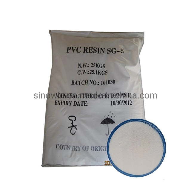 Wholesale Sg5 K67 Suspension Grade PVC Resin Polyvinyl Chloride Resin for Pipes Ceiling Panels