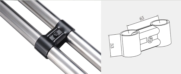 Tubo de pobre soporte de metal conjuntas (KJ-20)