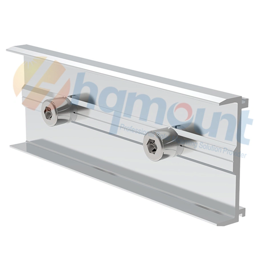 Hot Sales Solar Panel Mounting 150mm Solar Rail Connector