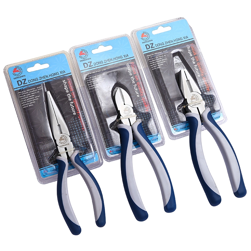 Professional Hand Tool Automatic Wire Stripper Stripping Tools Wire Cutter Multi Function Combination Pliers with PVC Handle