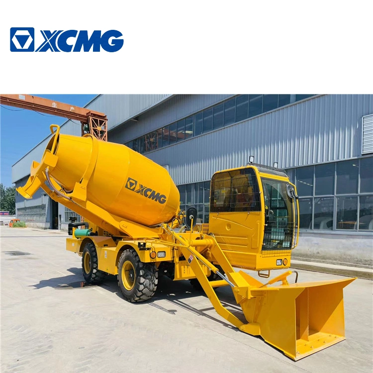 XCMG Concrete Truck Mixer Slm4000I 4m3 Small Mini Self Loading Concrete Mixer