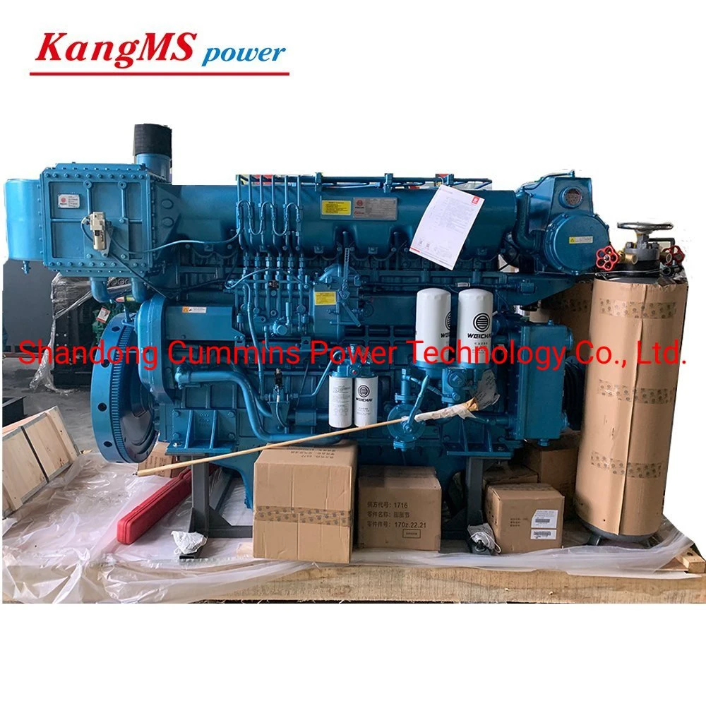 Weichai Marine Engine 818HP Medium Speed Diesel Engine