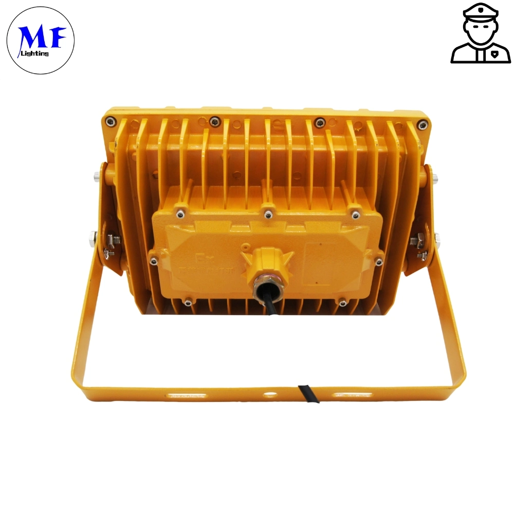 Factory Price 140lm/W 5 Years Warranty 100W 120W IP66 Ik10 LED Explosion Proof Light for Chemical Plant Oil Refinery Harsh Environment