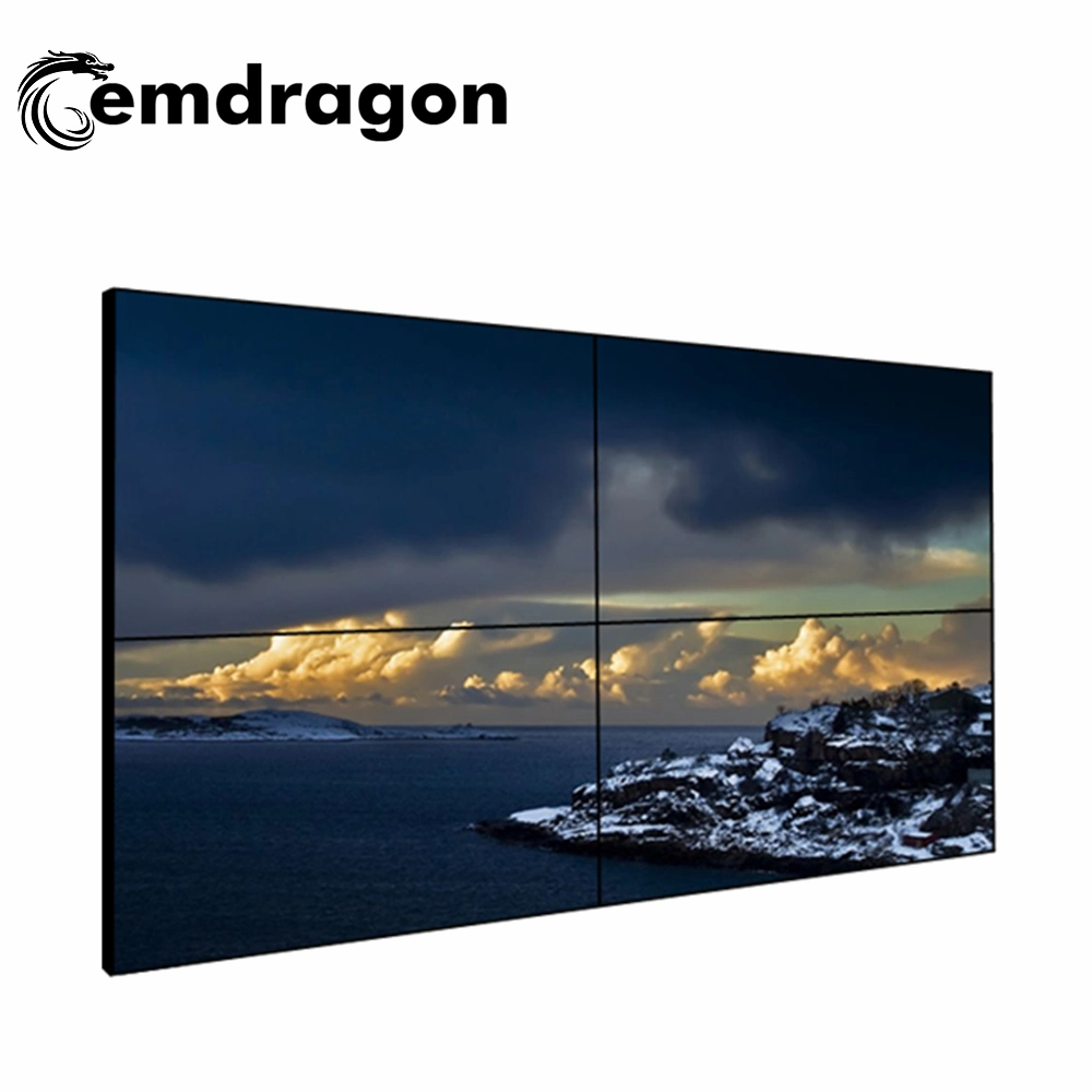 46" Ultra Narrow Bezel HD LCD Video Wall 46" 4K Flexible Seamless LCD Video Wall Monitor for Indoor Advertising