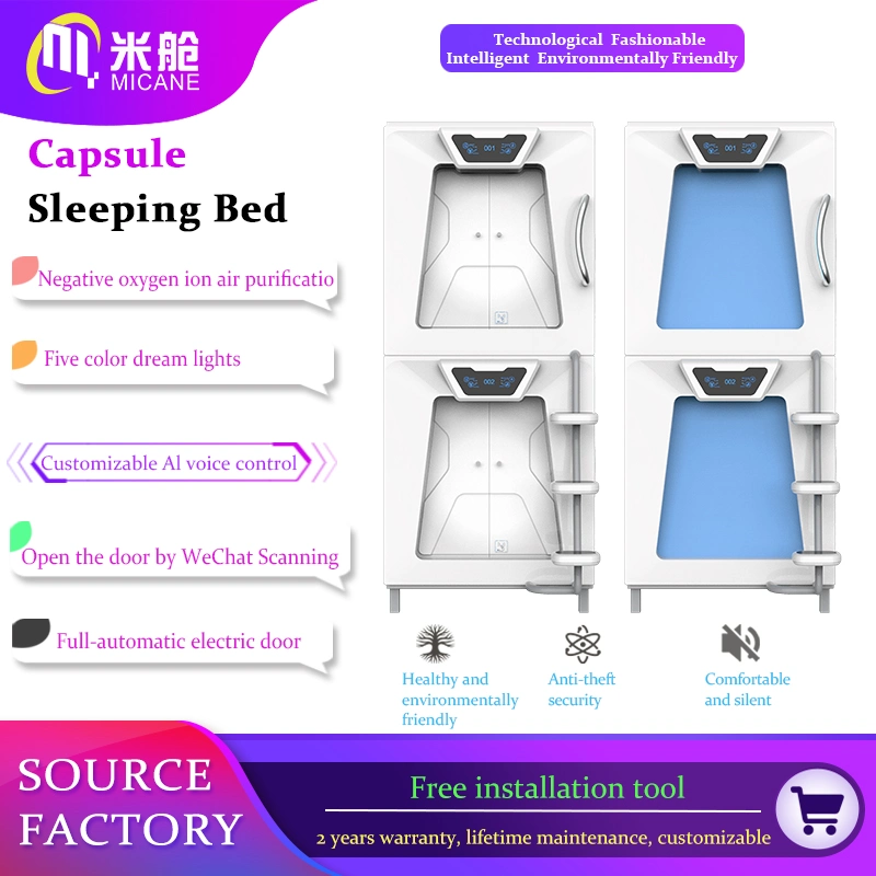 Space Cabin Bed Apartment Hotel Dormitory Bed Sleep Cabin Bed