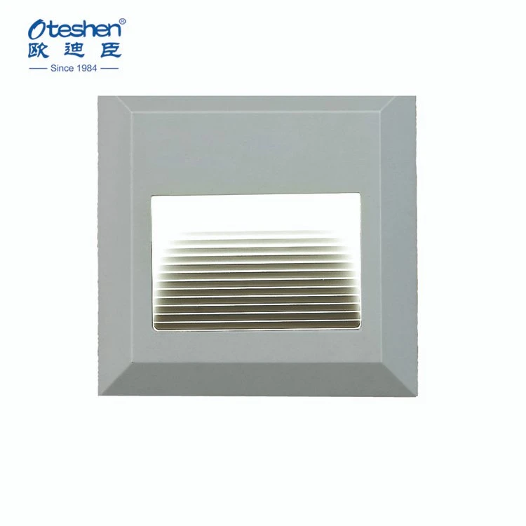 2W IP65 Waterproof PC Material Indoor and out Door Wall Light Stair Step Light