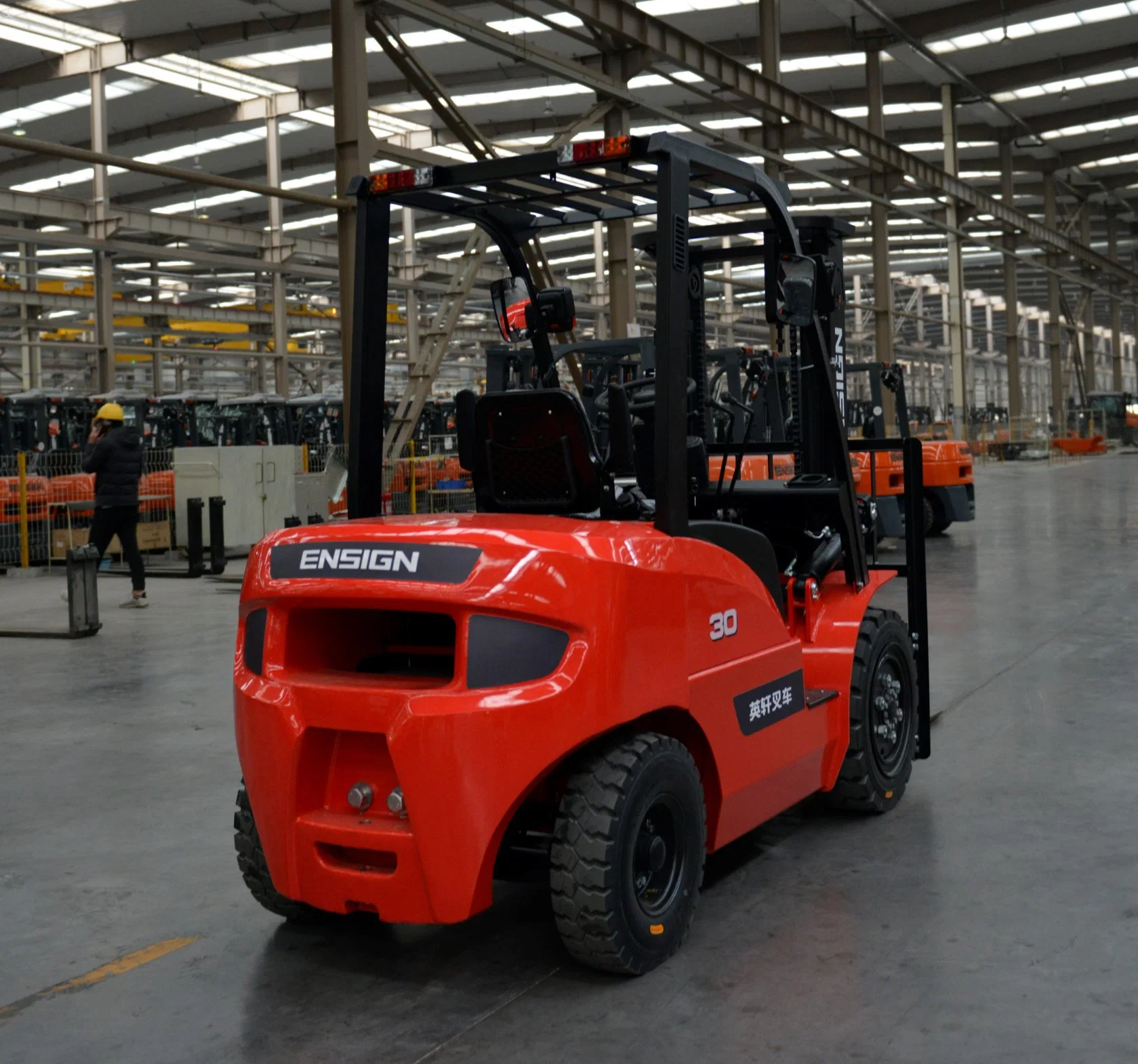 شركة Ensign Factor Sell 3T ForkLift Industrial ForkLift