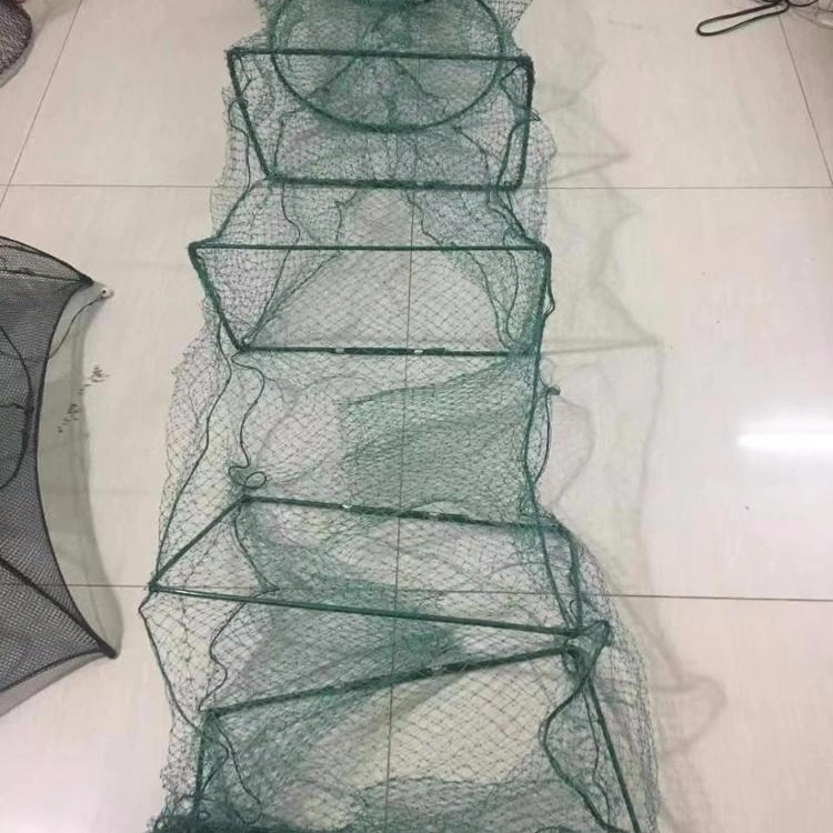 Different Folding Crab Pots Foldable Fishing China Aquaculture Tilapia Farming Cages Fish Trap at The Wholesale/Supplier Price