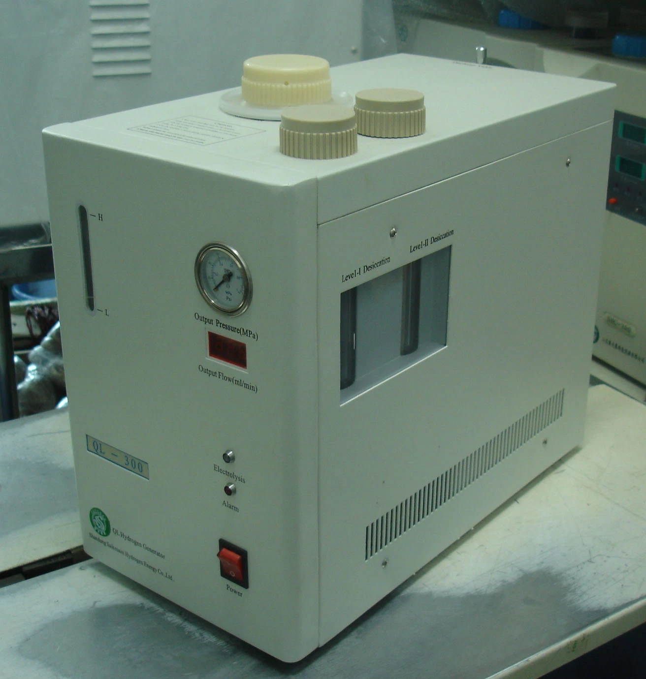 Ql-300 Generador de Hidrógeno Pem de alta pureza para la cromatografía de gases