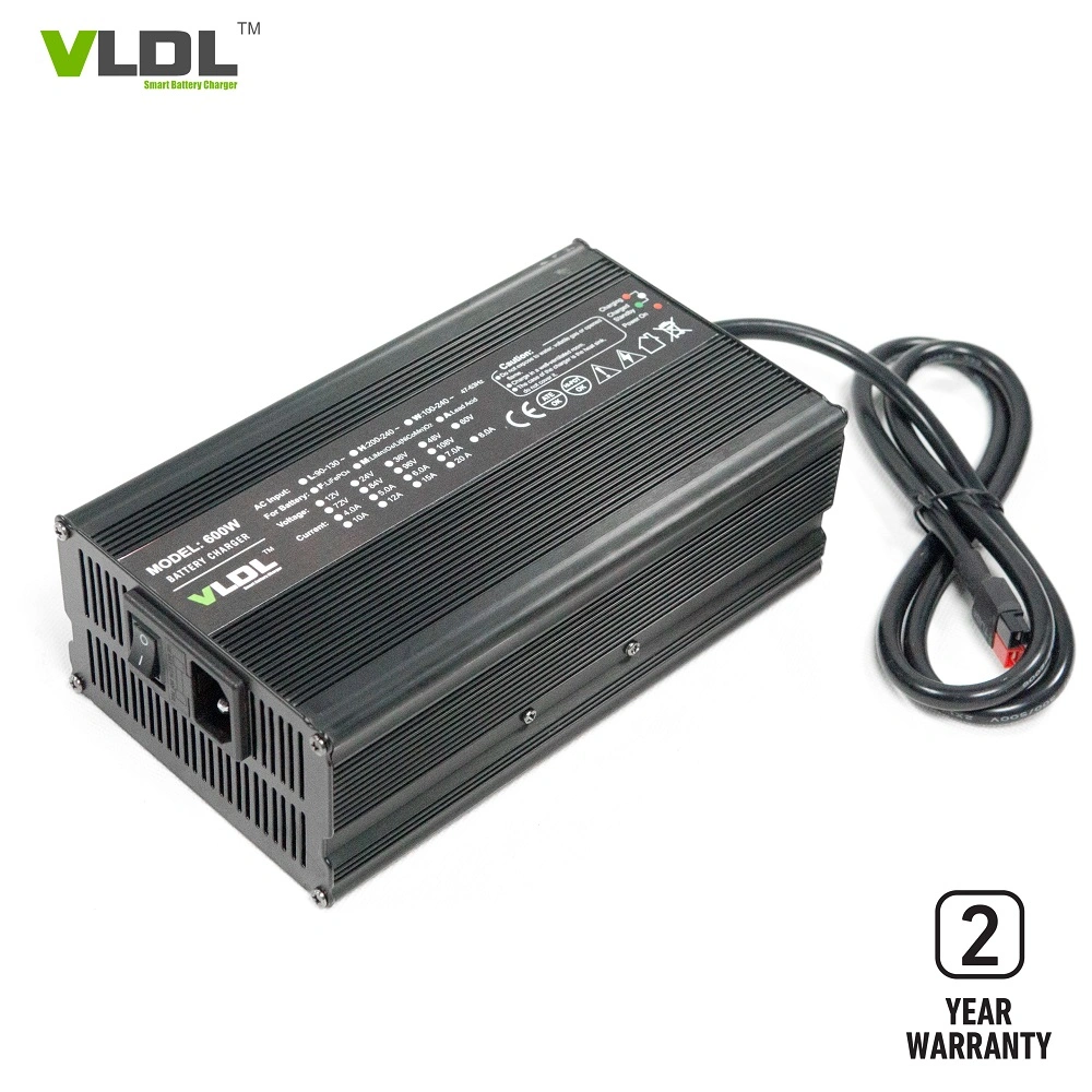 Dual Voltage 12V 24V 18A Lithium Ion Battery Charger