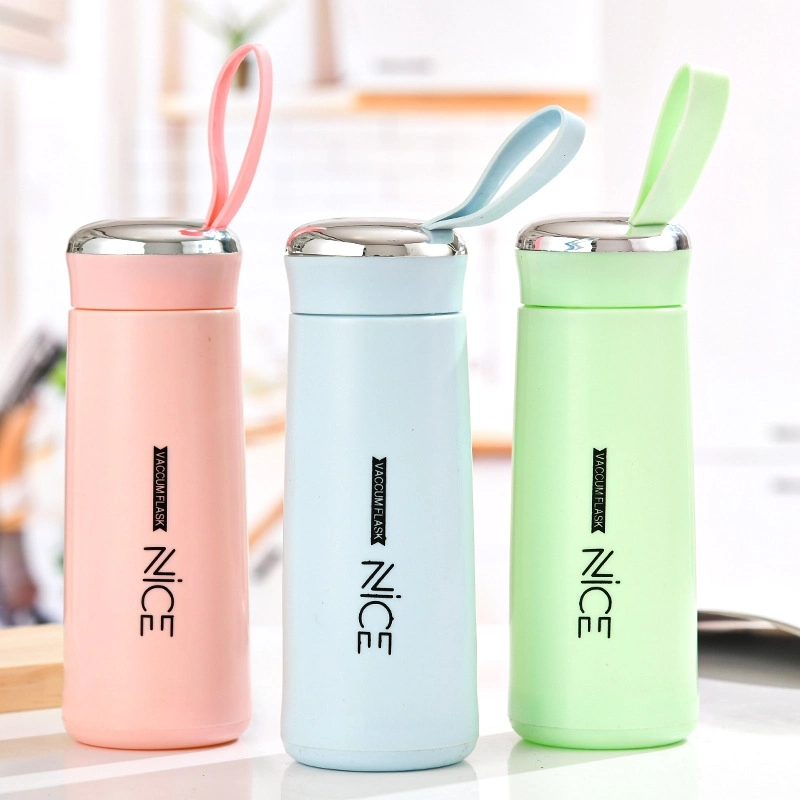 Department Store Cheap Hiking Outdoor Hot Cold Water Children Cute Gift New Nice Sport Glass Liner Creative Water Bottle Simple