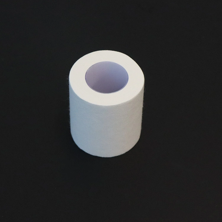 Medical White Fabric Zinc Oxide Tape with Tinplate Packing