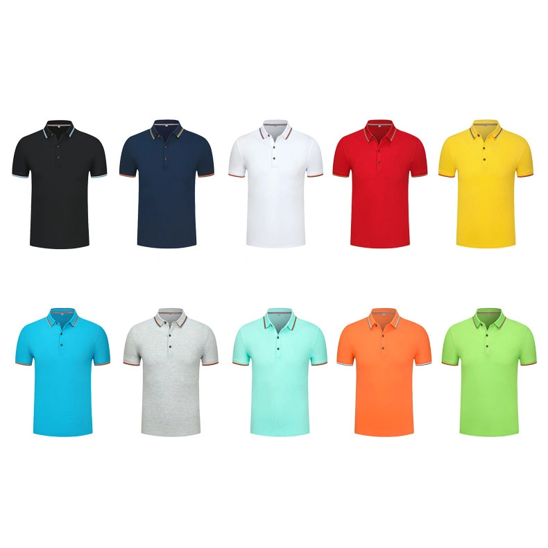 Wholesale Fashion Style Custom Logo Nylon Spandex High Quality Embroidery Unisex Polo Shirt