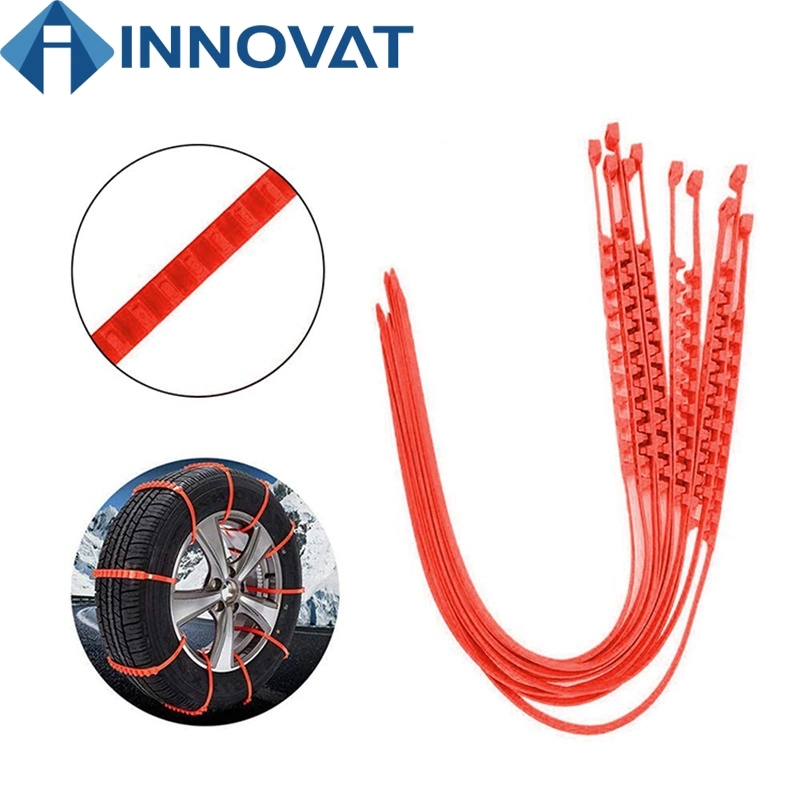 Plastic Snow Chain Outdoor Winter Adjustable Car Tyre Snow Chains