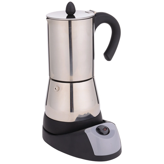 Machine à espresso en acier inoxydable électrique cafetière expresso 220V/110V 480W