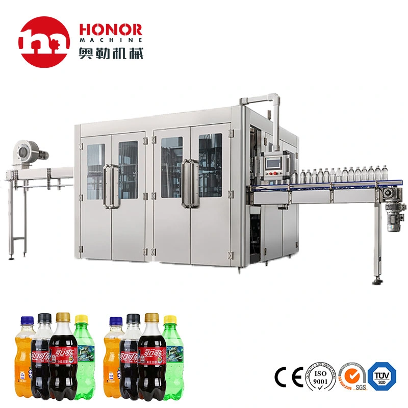 3000bph Automatic Coke/7-up/Mineral Water and Lemonade Packaging Machine