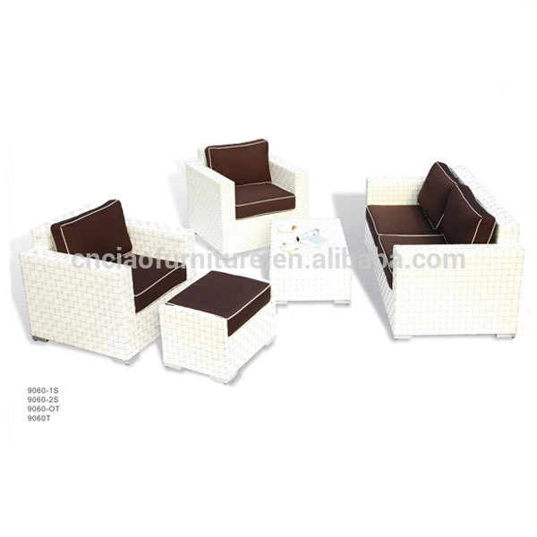 F- Garden Sofa Furniture Wide Rattan Sofa Set (K-9060)