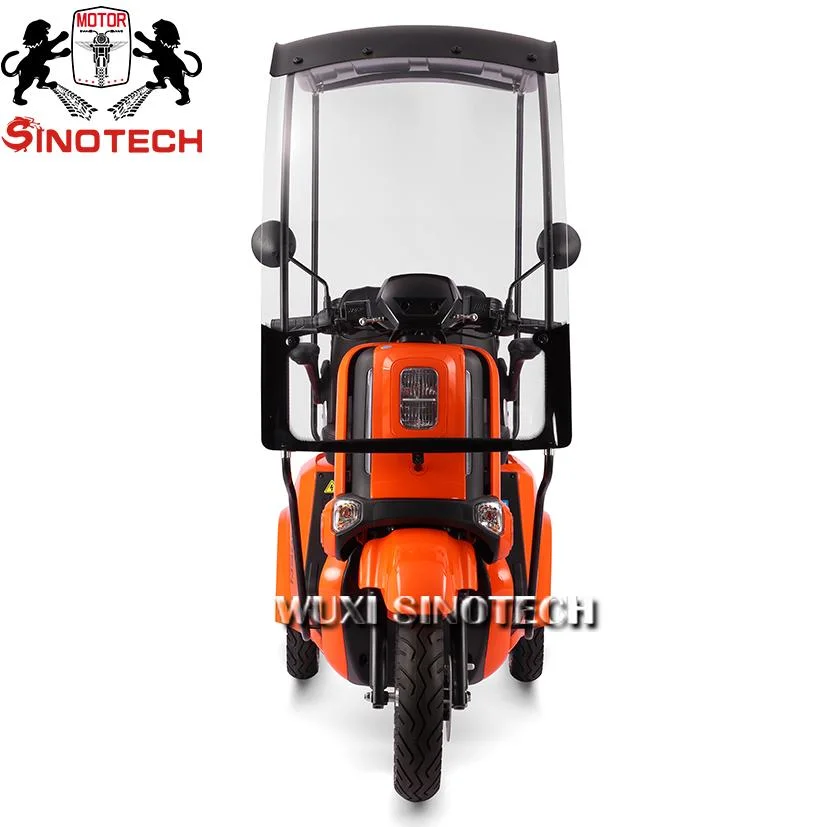Good Quality 800W Motor Electric Tricycle with Rain Shelter