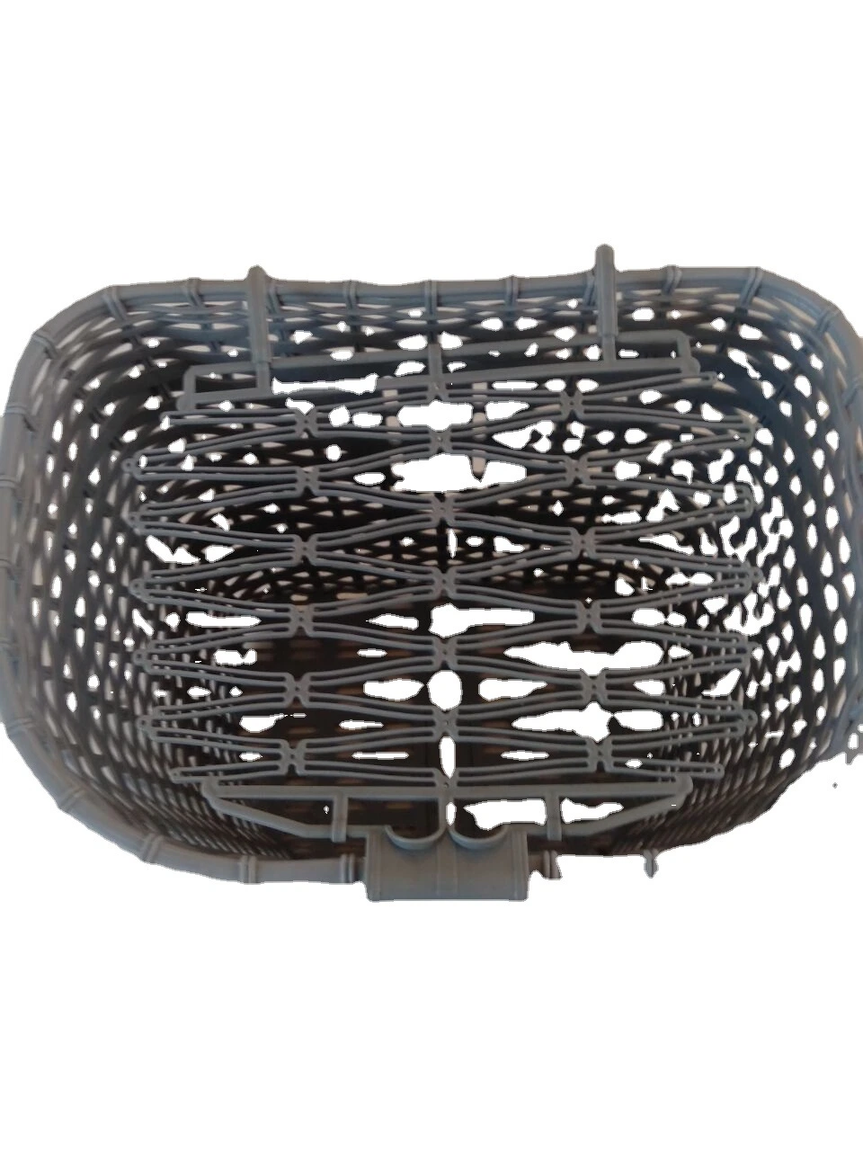 Bicycle Basket Plastic Woven Basket Electric Car Basket