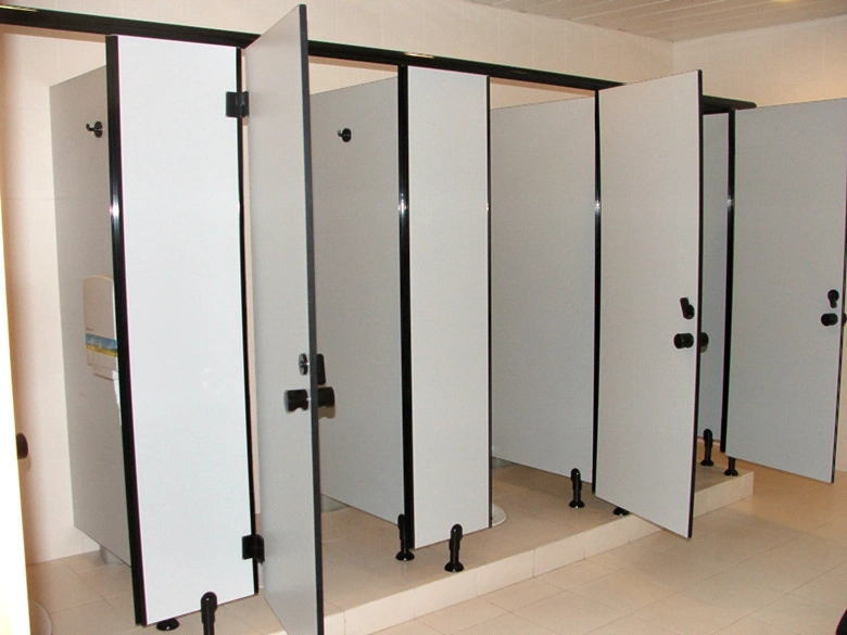 12mm HPL Board Toilet Partition for Singapore Market