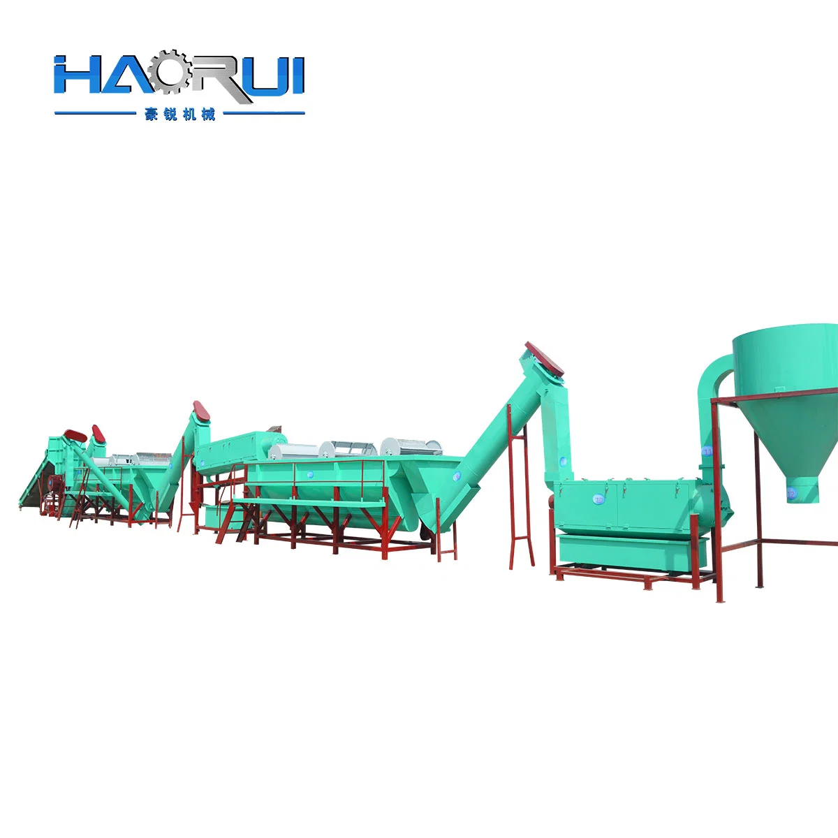 Automatic Recycled Waste PP PE Plastic Recycling Washing Machine Line Equipment