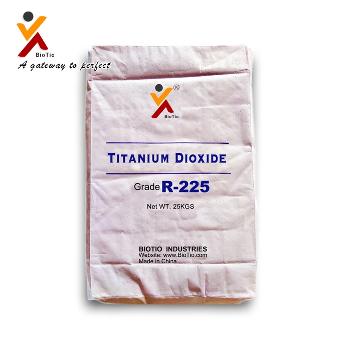 Factory Wholesale/Supplier Rutile Grade TiO2 Titanium Dioxide Powder R-225