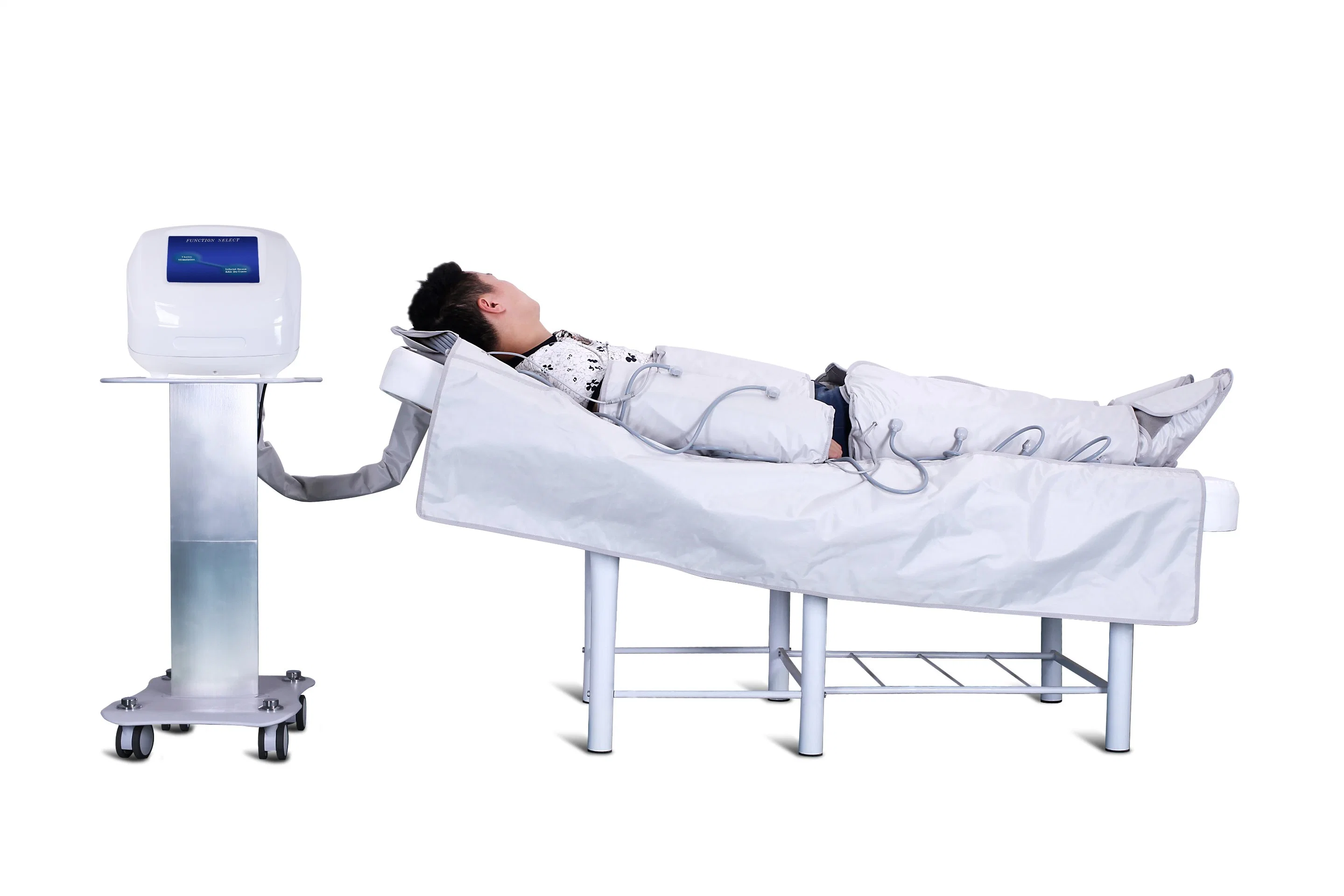 3 in 1 EMS Pressotherapy Body Wraps Physiotherapy Pressotherapy Machine with Infrared Mat