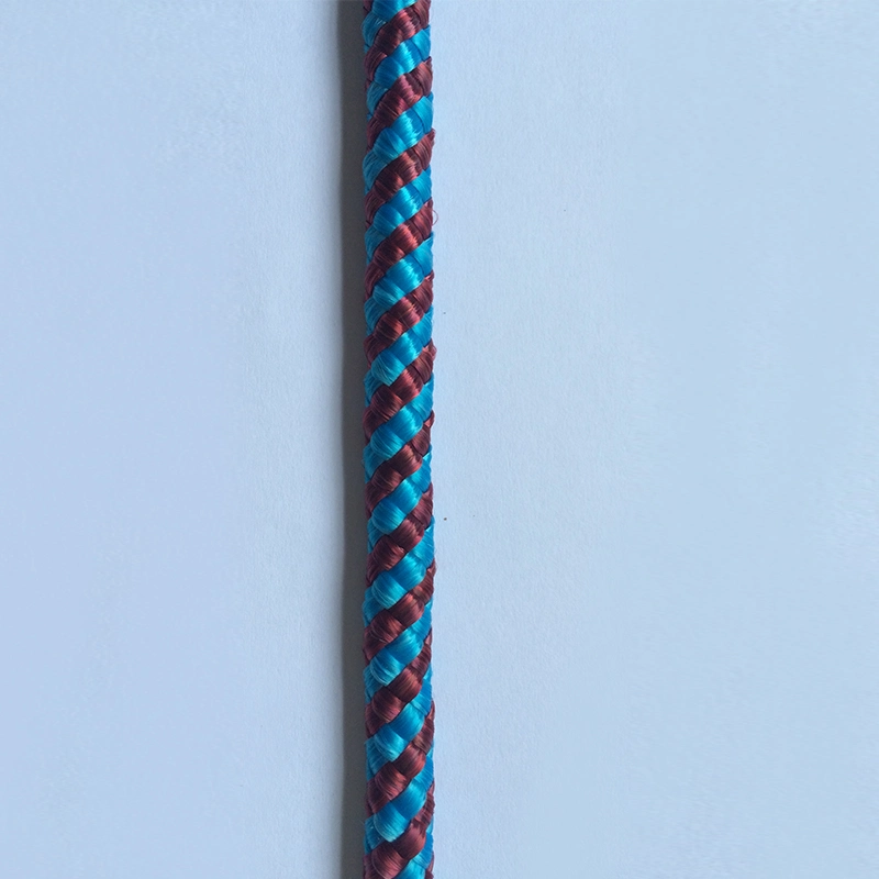 18mm Colorful Solid Double Braided Icerescue Polyester Rope