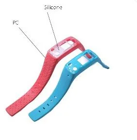 Customizable Silicone Rubber Sport Watch Band Strap Replacement Smart Watch Bands Bracelet