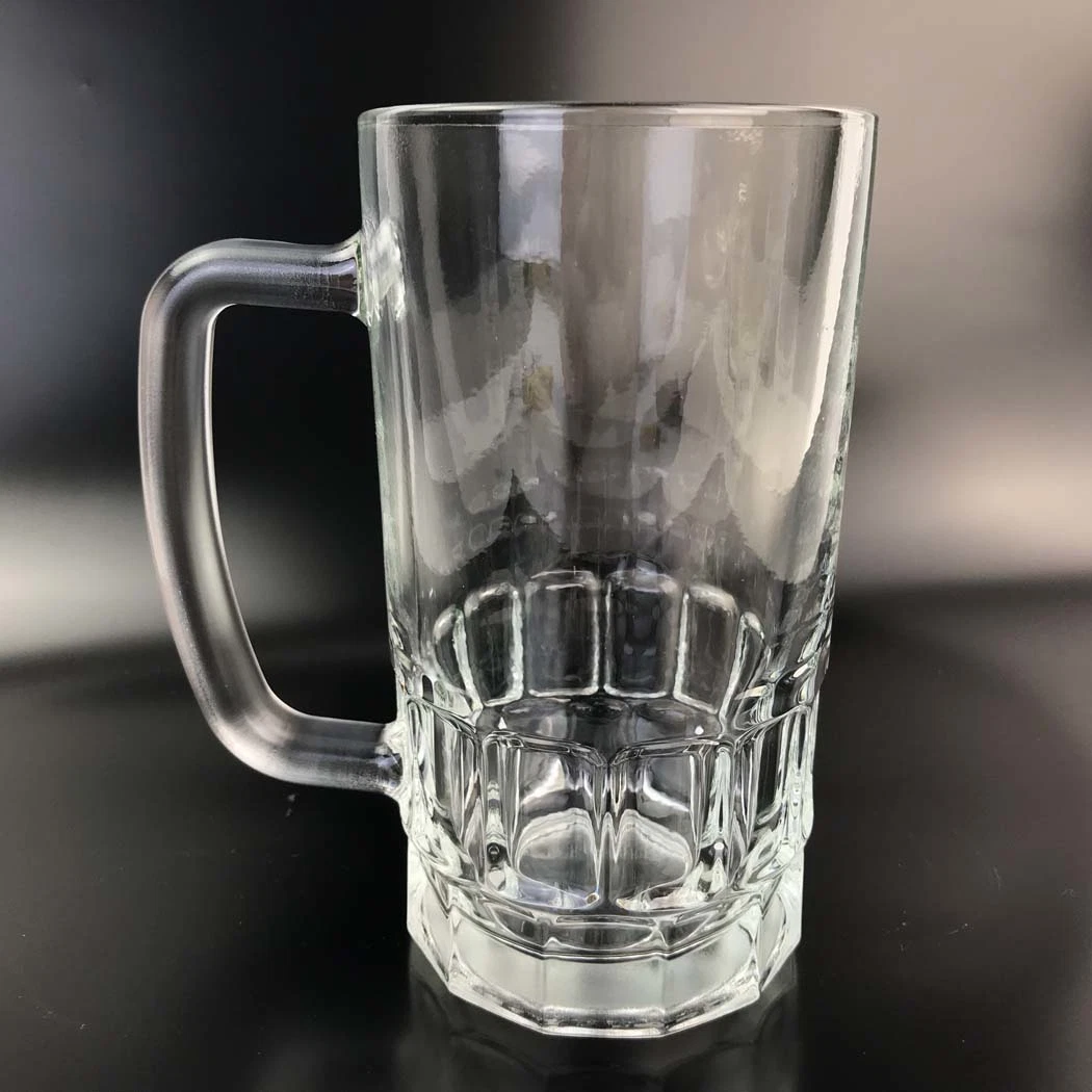 22 Oz Heat Transfer Beer Mug Sublimation Blank Beer Glass for Digital Printing