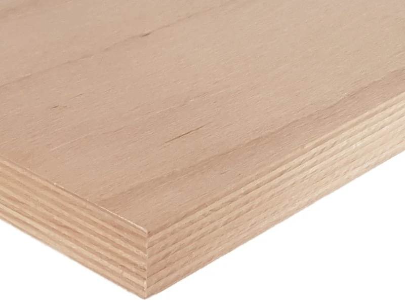 3-15mm Commercial Plywood Sheet / Natural Wood Fancy Plywood Board