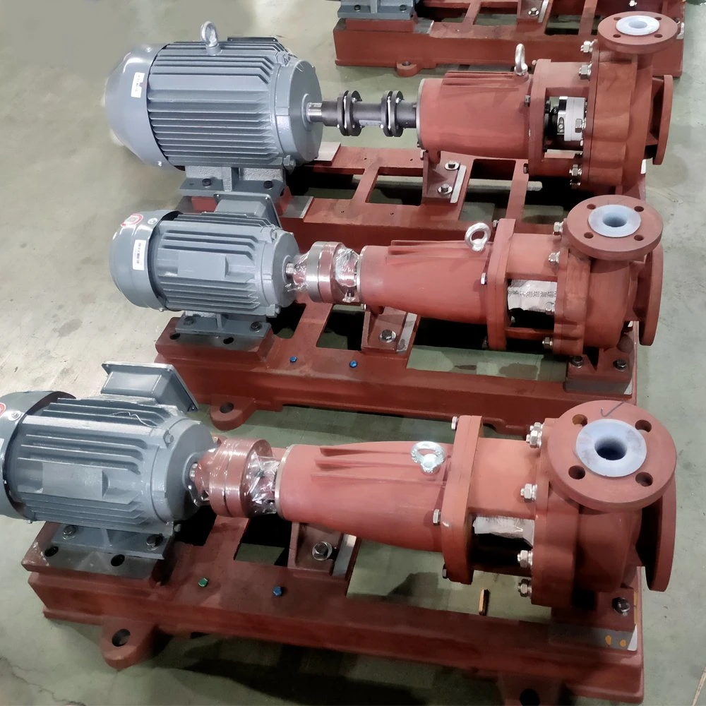 Electric Closed Coupling Pipeline Monoblock Chemical Pump Centrifugal Pump