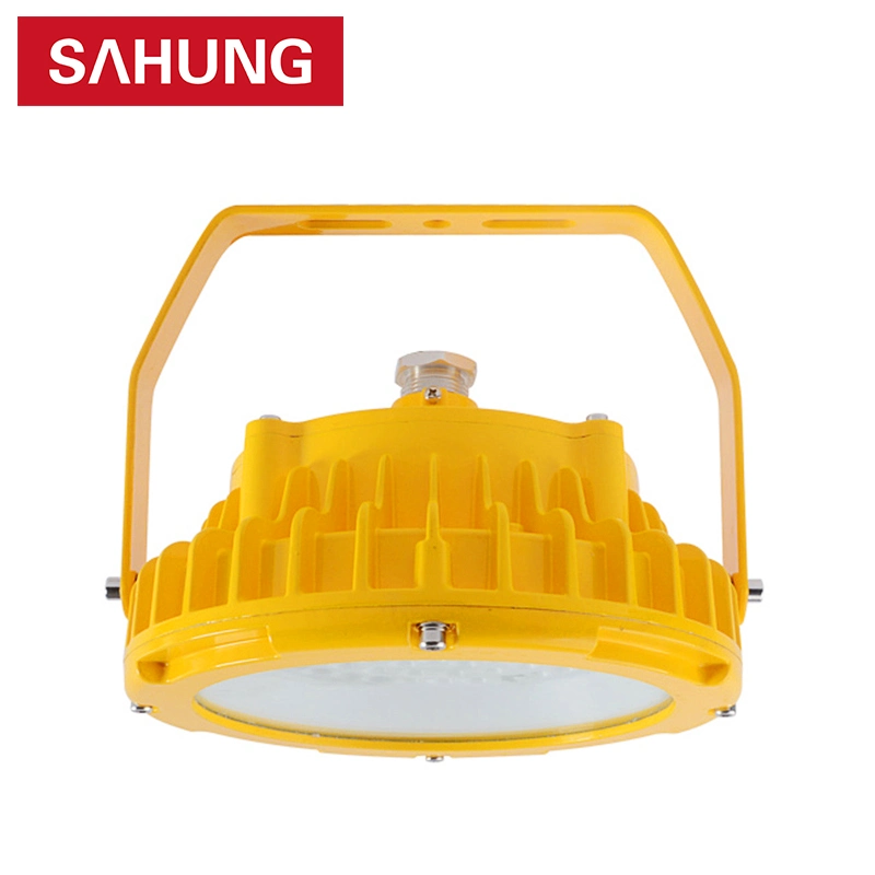 Round Shape Waterproof LED Explosion Proof Light for Gas Station Chemical Refinery