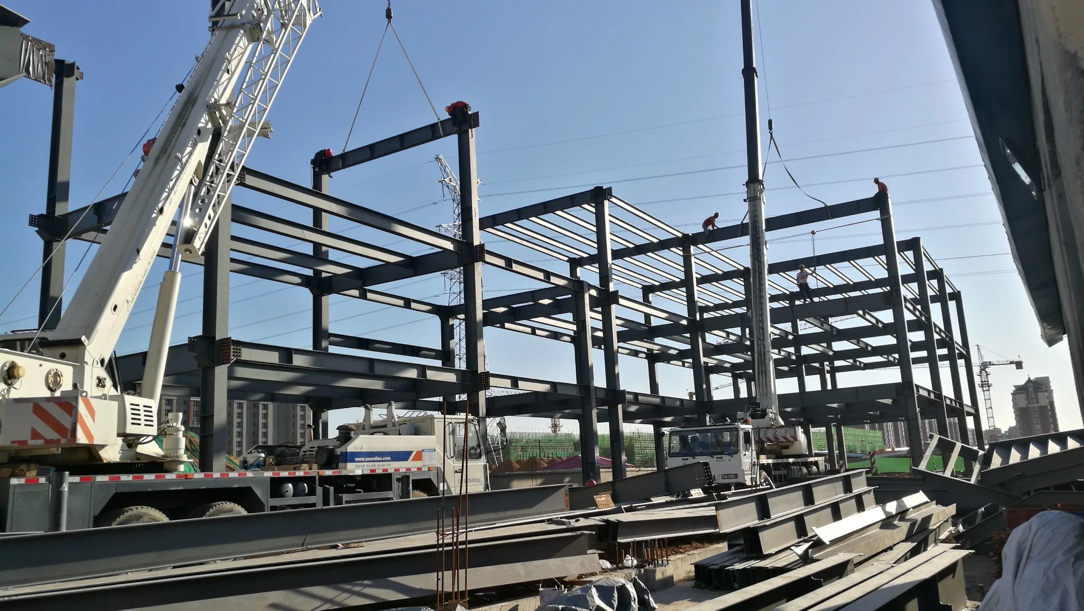 Prefabricated Steel Structure Frame for Construction