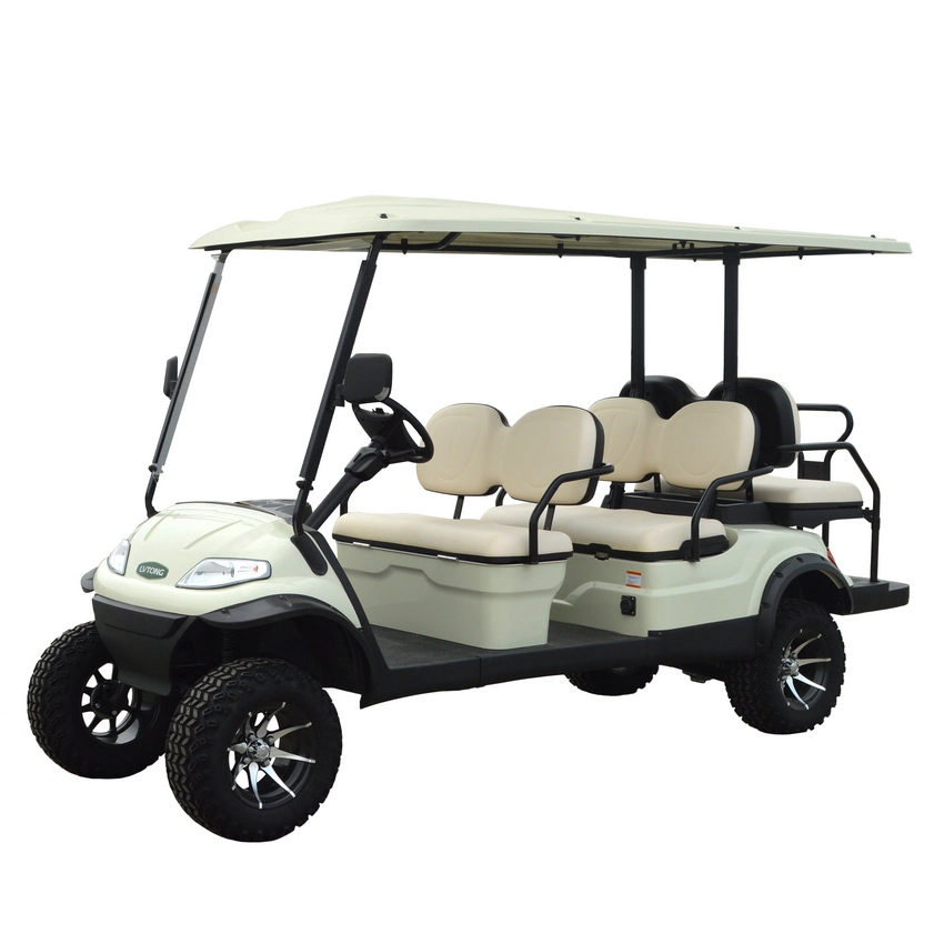 Personal Hunting Golf Buggy Cart 6 asientos coche eléctrico