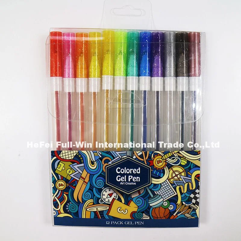 High quality/High cost performance  5 PCS Pastel Gel Pens in PVC Bag Customized Designs for Children and Adults Drawing