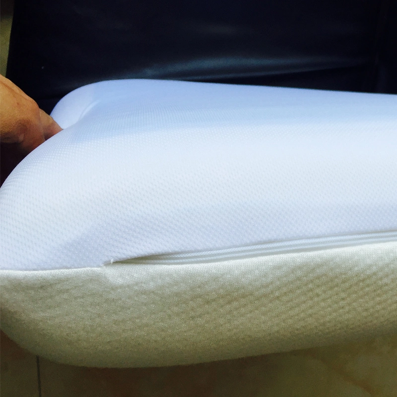 Polyester / Cotton Bedding Textile Soft Cushion Neck Travel Massage Disposable Pillow