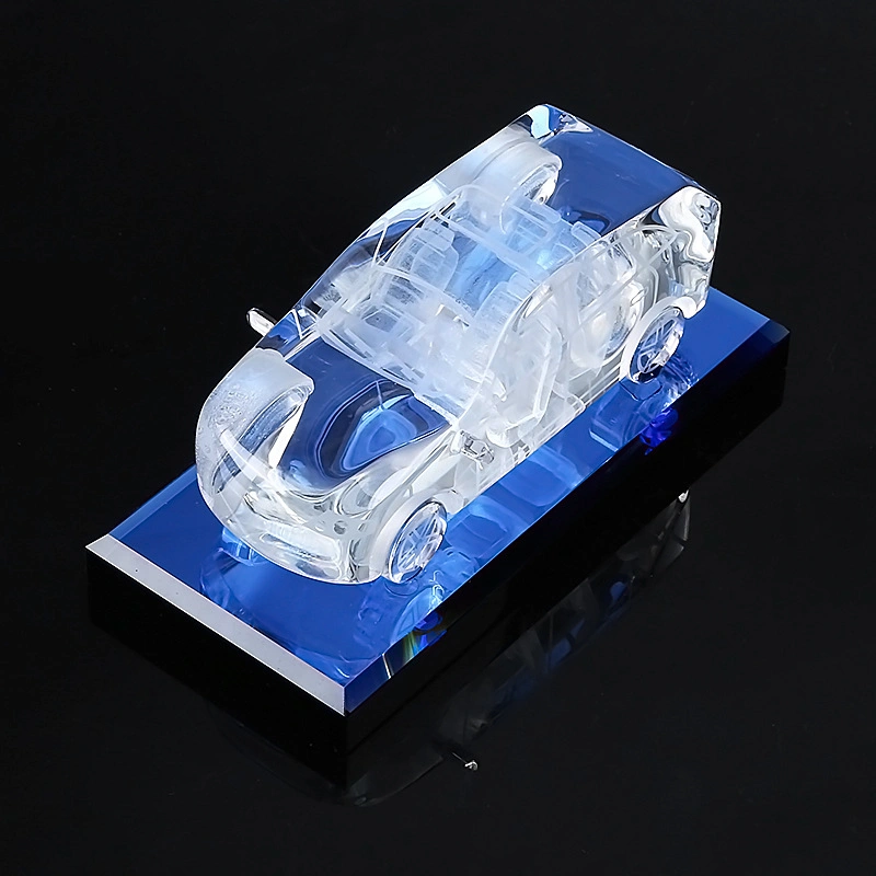 Personalizar Crystal Car Model Craft para decoración de oficina