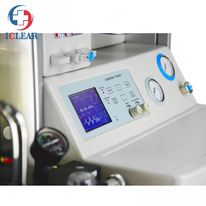 Good Price 2 Vaporizers Medical ICU Anesthesia Machine