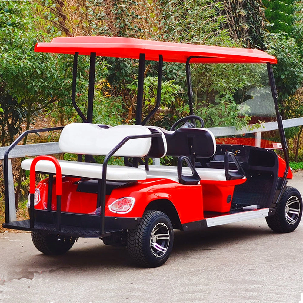 Foldable 4 Seat Electric Golf Cart for Sales