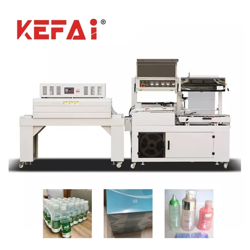 Kefai Automatic Carton Shrink Press Flow Packing Heat Shrink Wrapping Machine